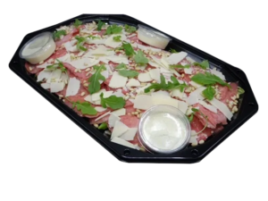 Carpaccio salade klein (3 tot 5 personen)